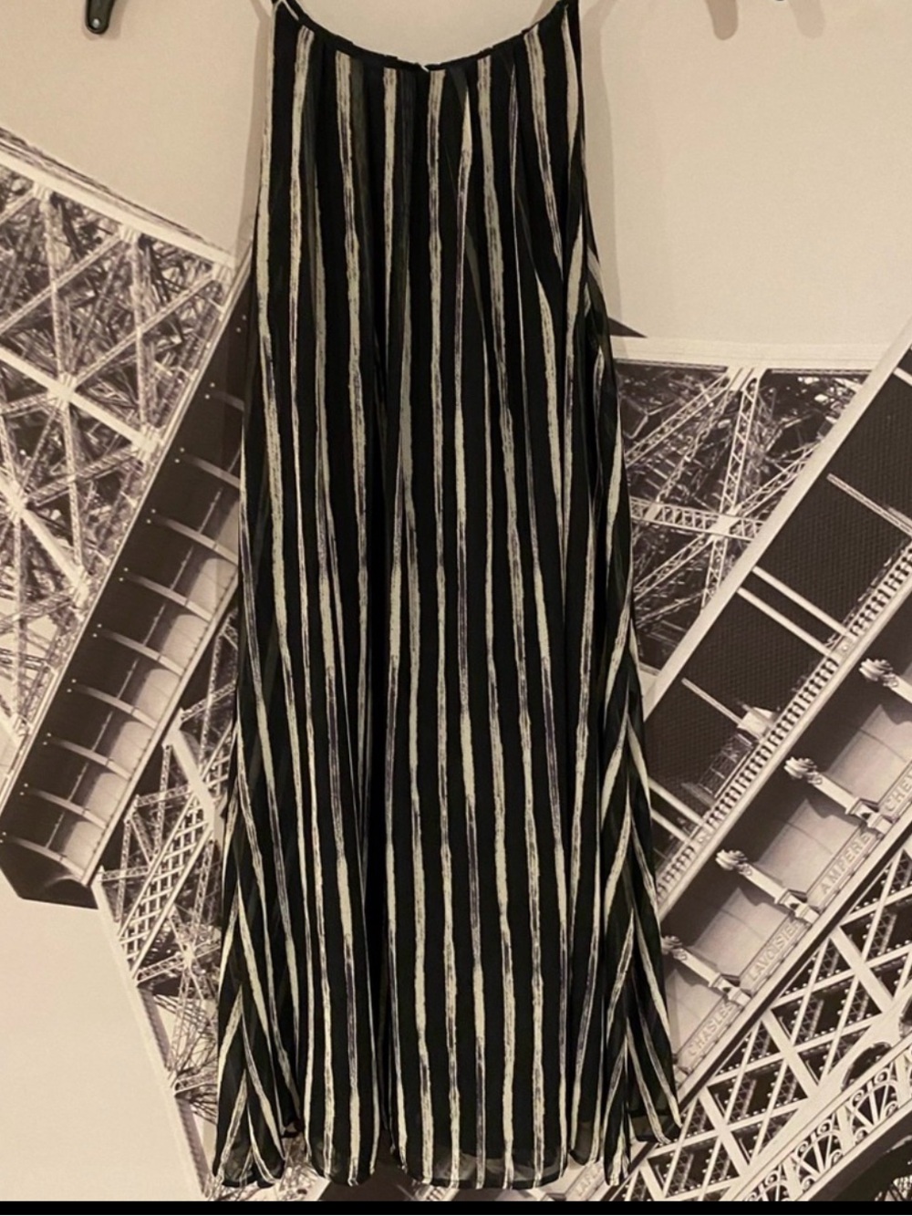 Sleeveless Striped Dress by Lush Size Small